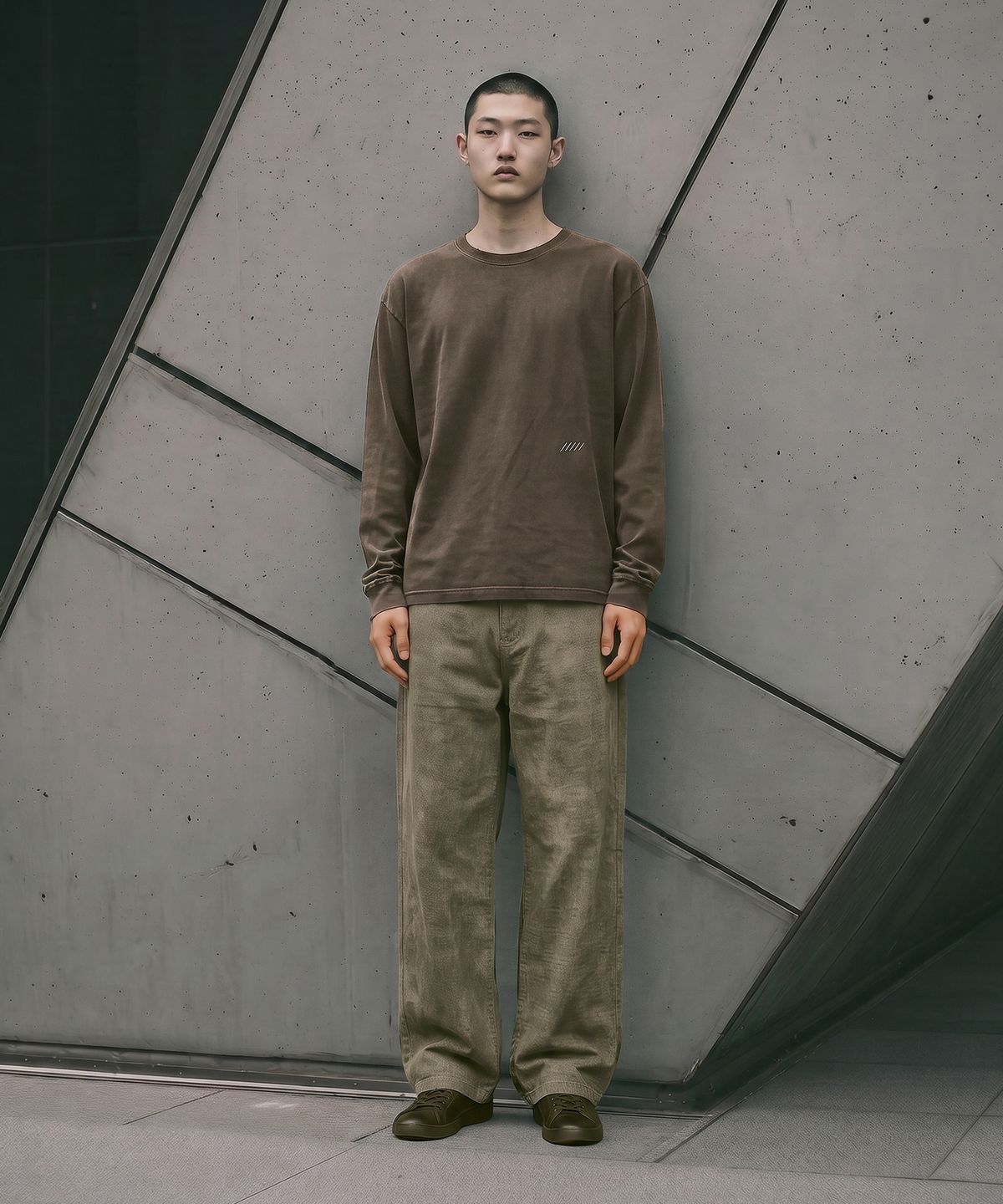 테노(TENO) 남성 시그니처 로고 스탠다드 티셔츠_151(17590-031-803-69)