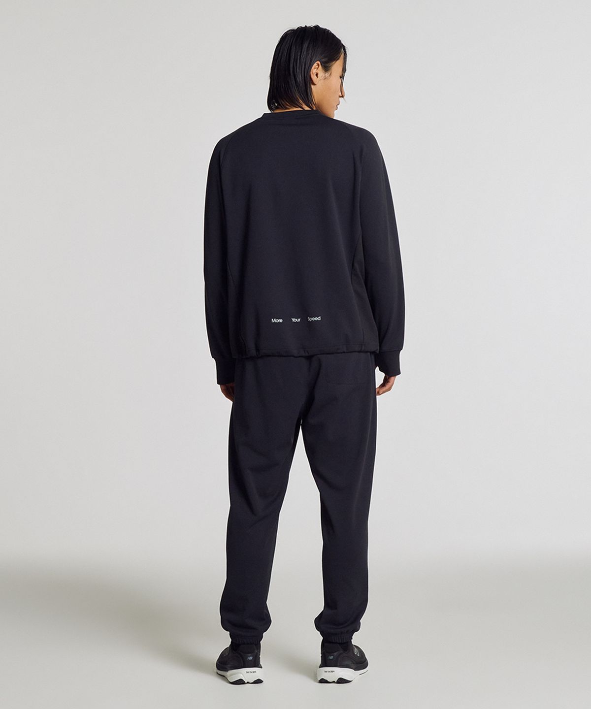 뉴발란스(NEW BALANCE) NBNCG15213 / UNI PF 올데이 맨투맨 (BLACK)