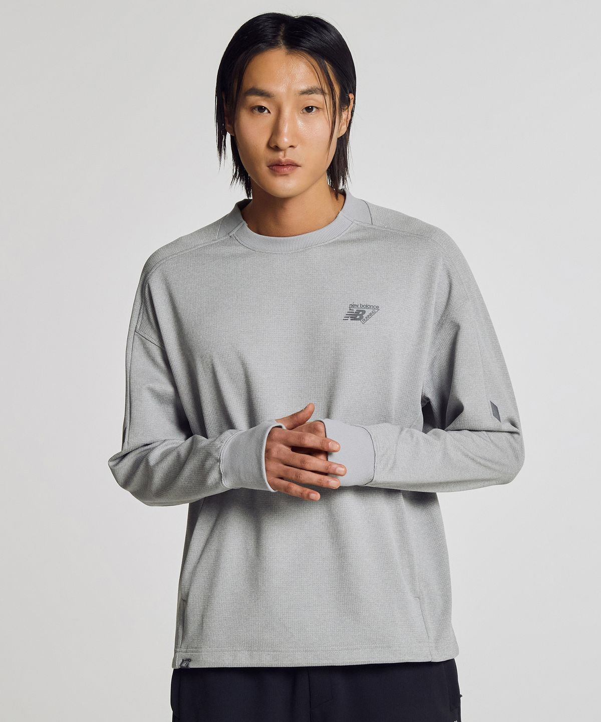 뉴발란스(NEW BALANCE) NBNCG15213 / UNI PF 올데이 맨투맨 (M/GRAY)