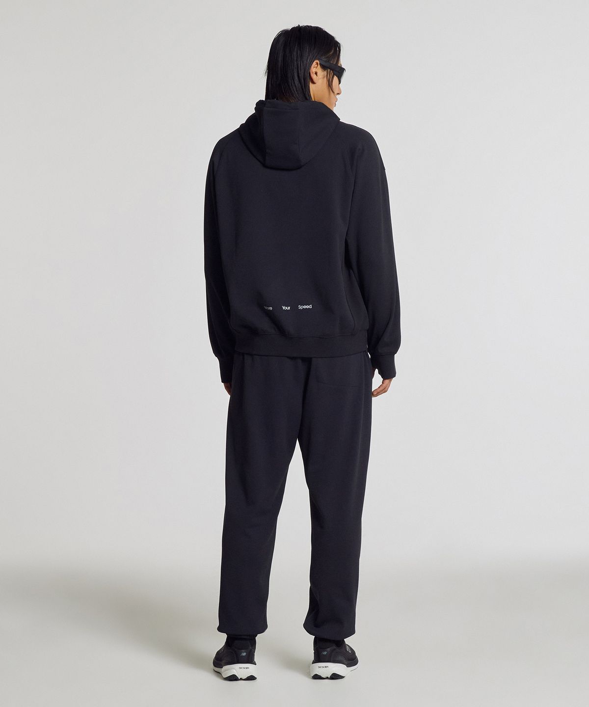 뉴발란스(NEW BALANCE) NBMDG15213 / UNI PF 올데이 후드집업 (BLACK)