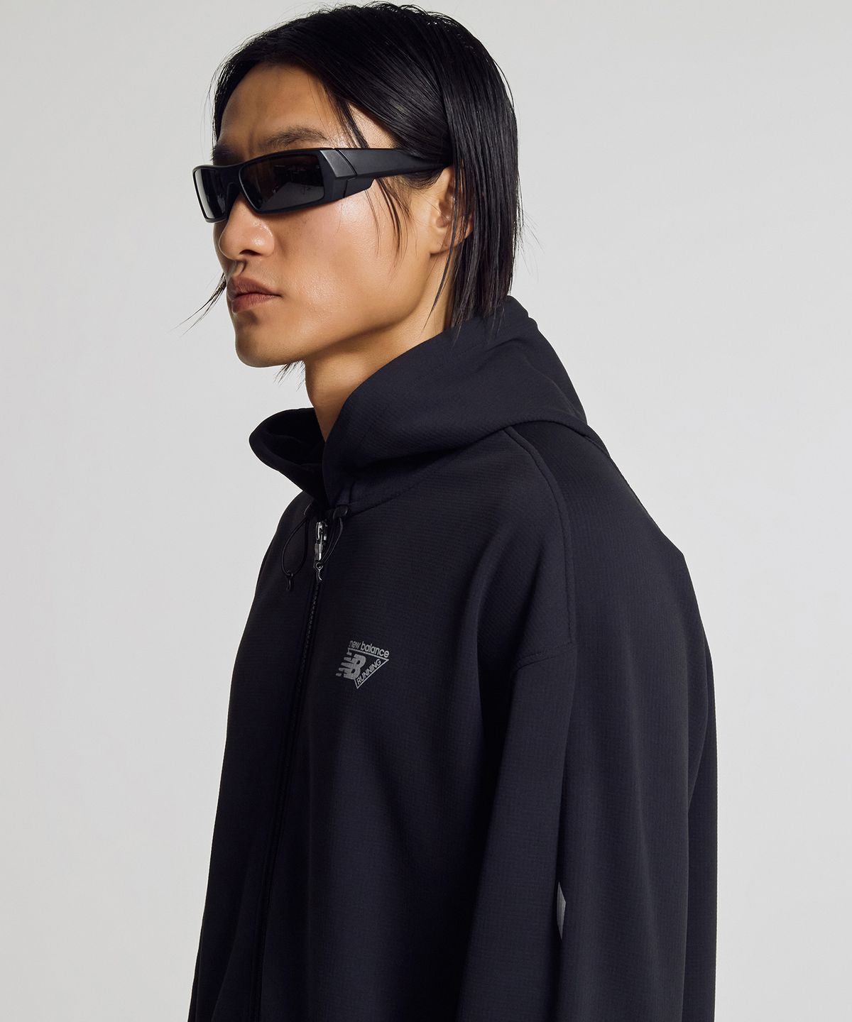 뉴발란스(NEW BALANCE) NBMDG15213 / UNI PF 올데이 후드집업 (BLACK)