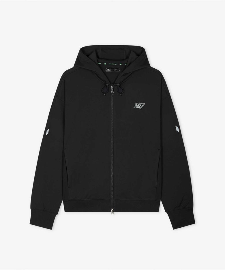 NBMDG15213 / UNI PF 올데이 후드집업 (BLACK)