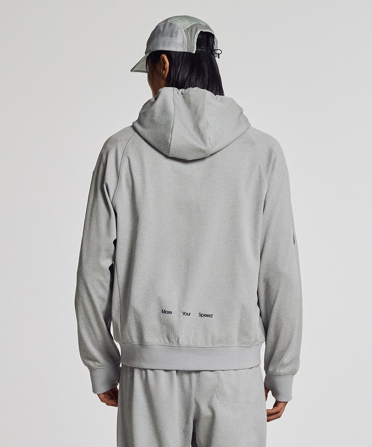 뉴발란스(NEW BALANCE) NBMDG15213 / UNI PF 올데이 후드집업 (M/GRAY)