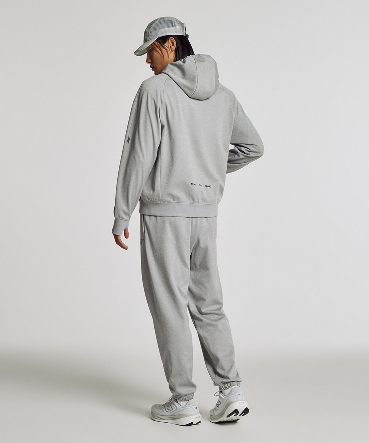 뉴발란스(NEW BALANCE) NBMDG15213 / UNI PF 올데이 후드집업 (M/GRAY)