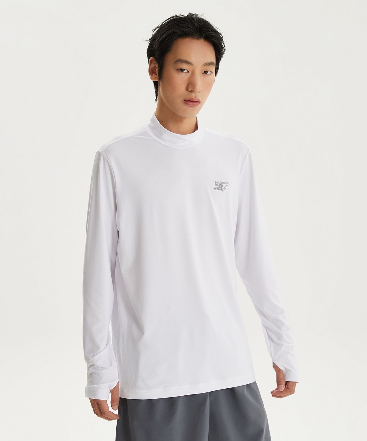 뉴발란스(NEW BALANCE) NBNDG15203 / UNI PF 에센셜 베이스레이어 (WHITE)