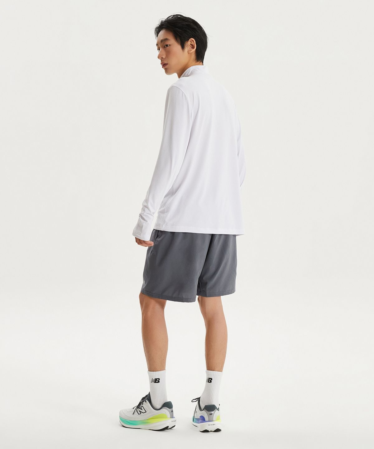 뉴발란스(NEW BALANCE) NBNDG15203 / UNI PF 에센셜 베이스레이어 (WHITE)