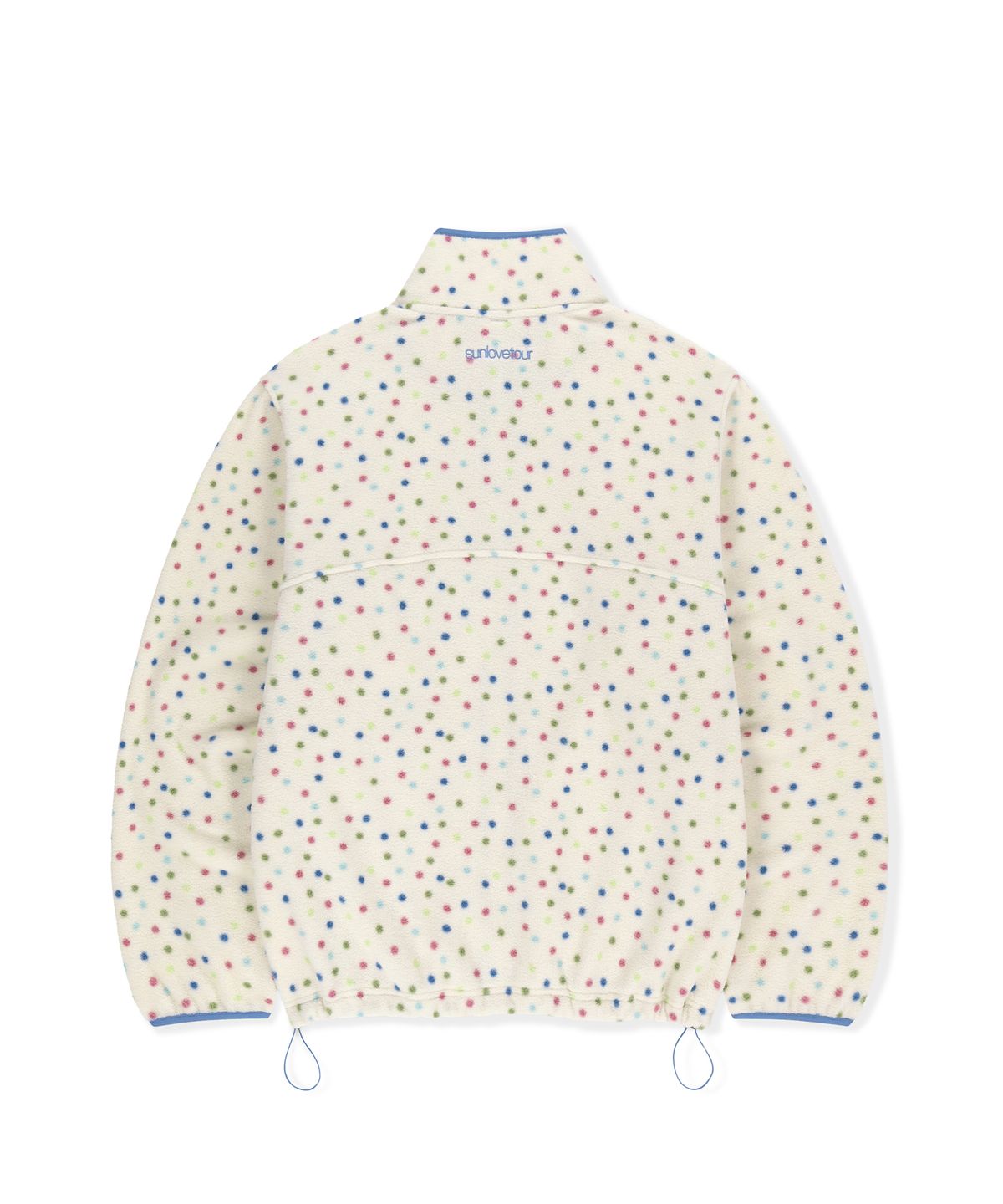 썬러브투어(SUNLOVETOUR) Phase Fleece Jacket Ivory Dot