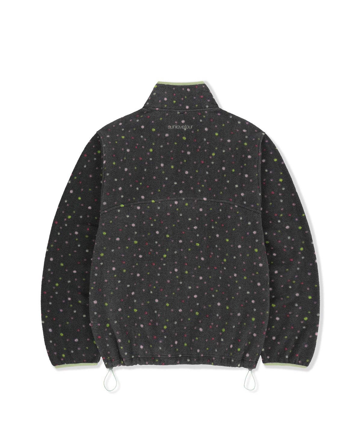 썬러브투어(SUNLOVETOUR) Phase Fleece Jacket Charcoal Dot