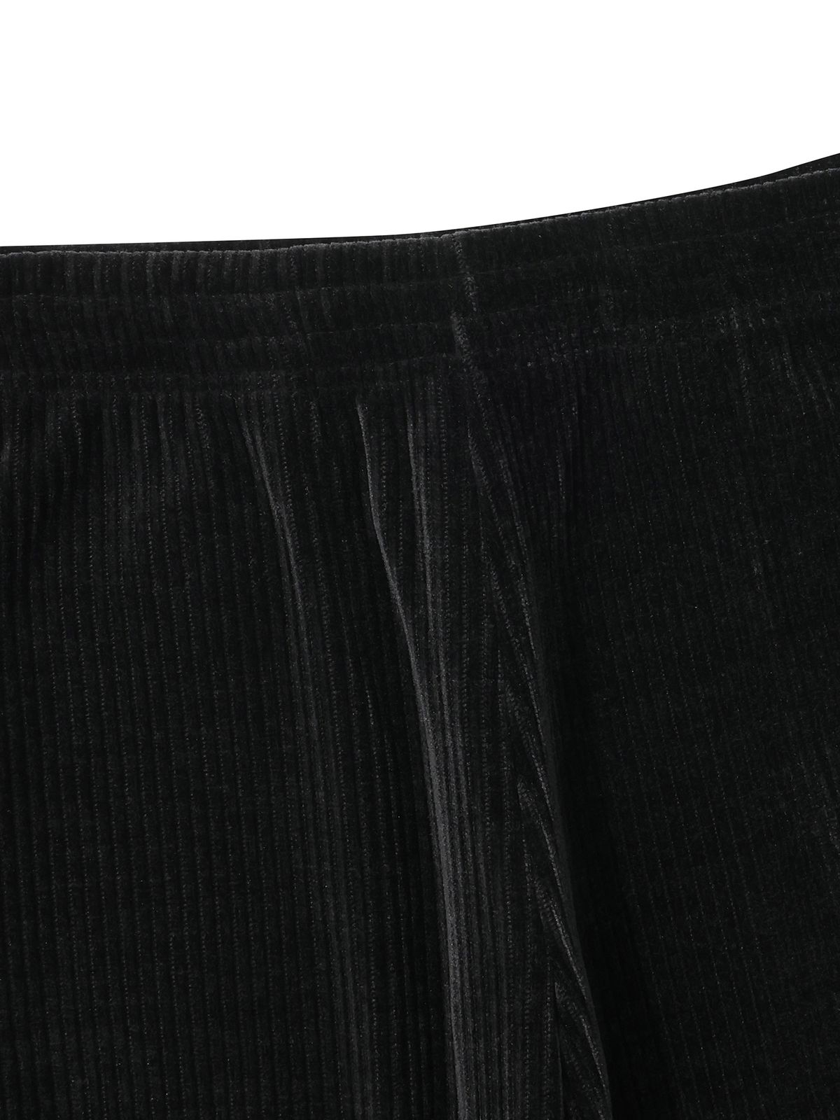 노르디스크(NORDISK) 빅 코듀로이 트레이닝 스트레이트 팬츠 - M_Black_OMW26338Z1