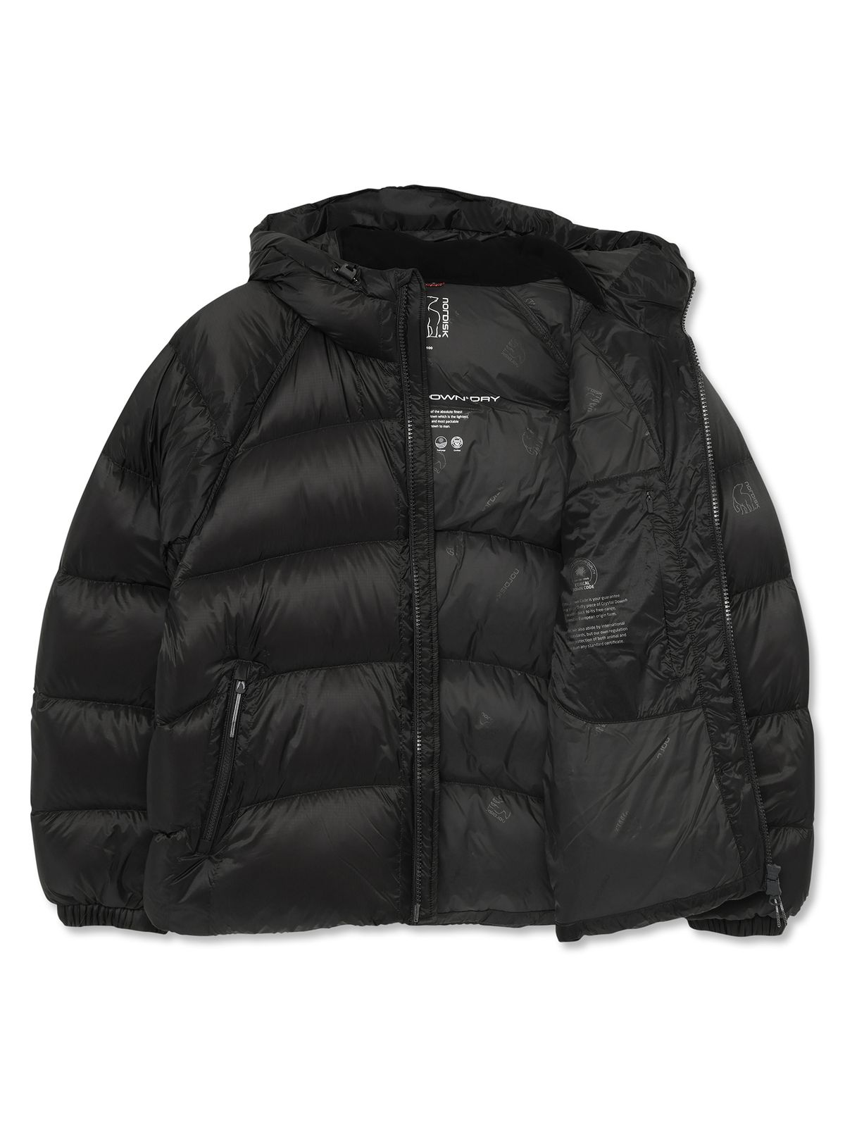 노르디스크(NORDISK) 로키 드라이 크리스탈다운 후디 점퍼 - U_Dark Grey_OUW26572C6