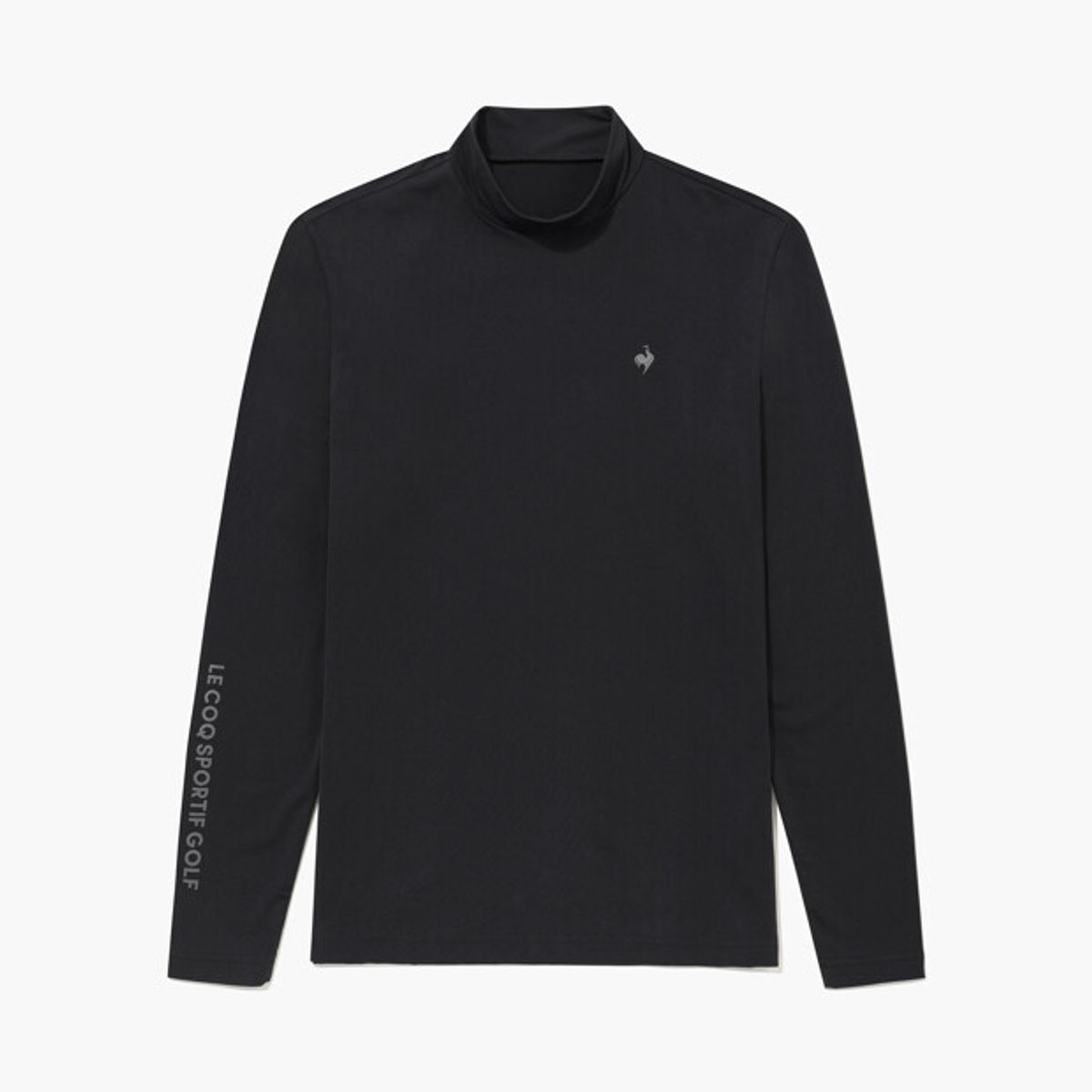 르꼬끄 골프(LECOQ GOLF) 남성 더 루스터 하이넥 베이스레이어 _BLCK GR321MIL91