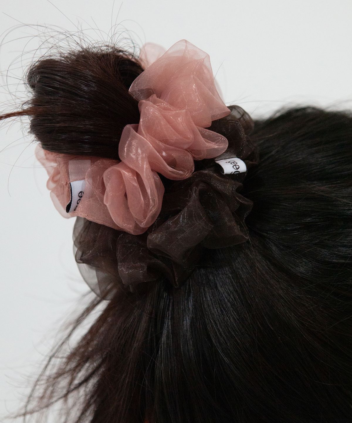 지지(GEEGEE) organza daily scrunchie (4color)