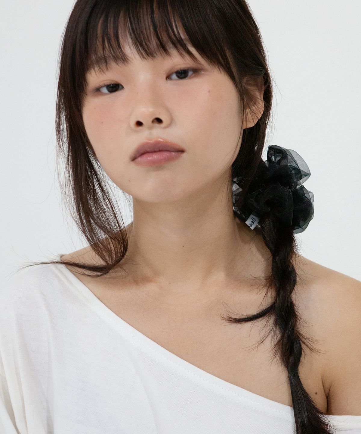 지지(GEEGEE) organza daily scrunchie (4color)