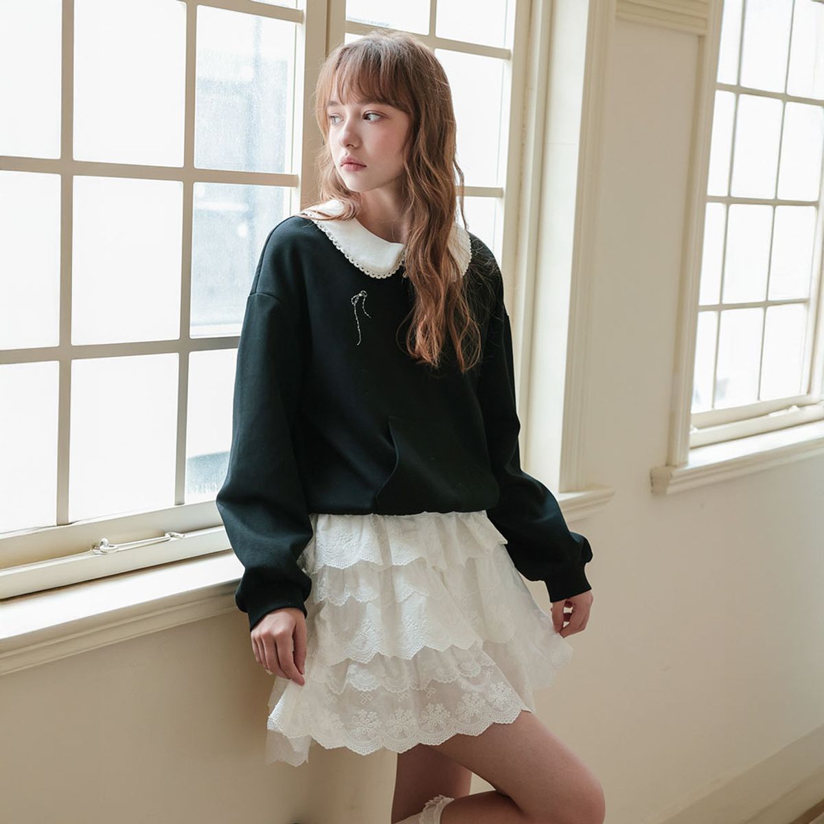 쎄무아듀(CEST MOIDEW) Cest_Embroidered cake skirt