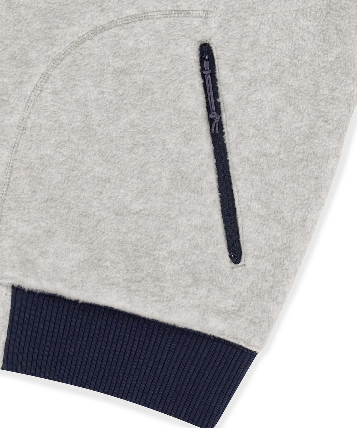 썬러브투어(SUNLOVETOUR) Daybreak Fleece Zip Up Hoodie Heather Grey