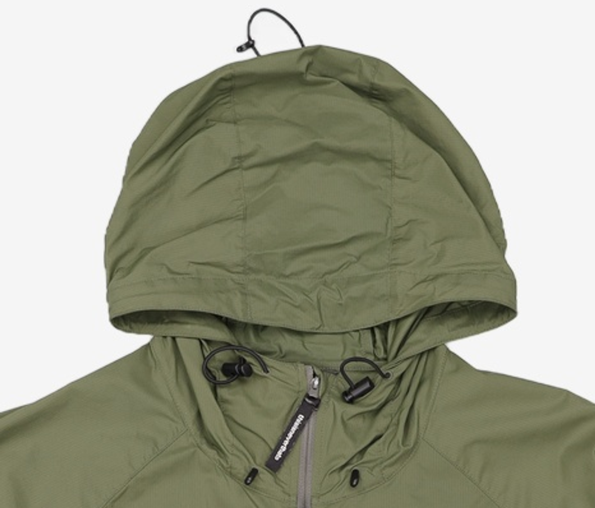 디스이즈네버댓(THISISNEVERTHAT) PERTEX® QA Windbreaker Olive Green XL