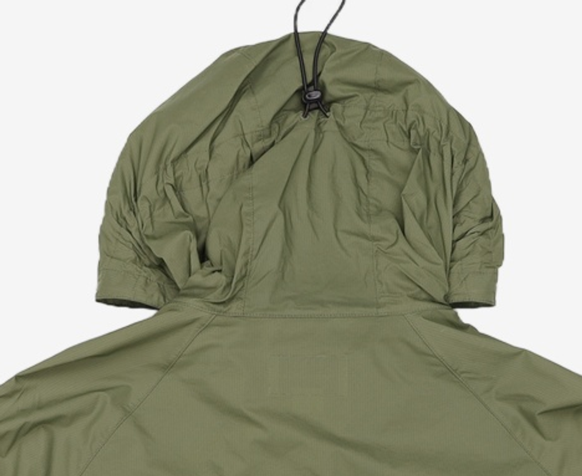 디스이즈네버댓(THISISNEVERTHAT) PERTEX® QA Windbreaker Olive Green XL