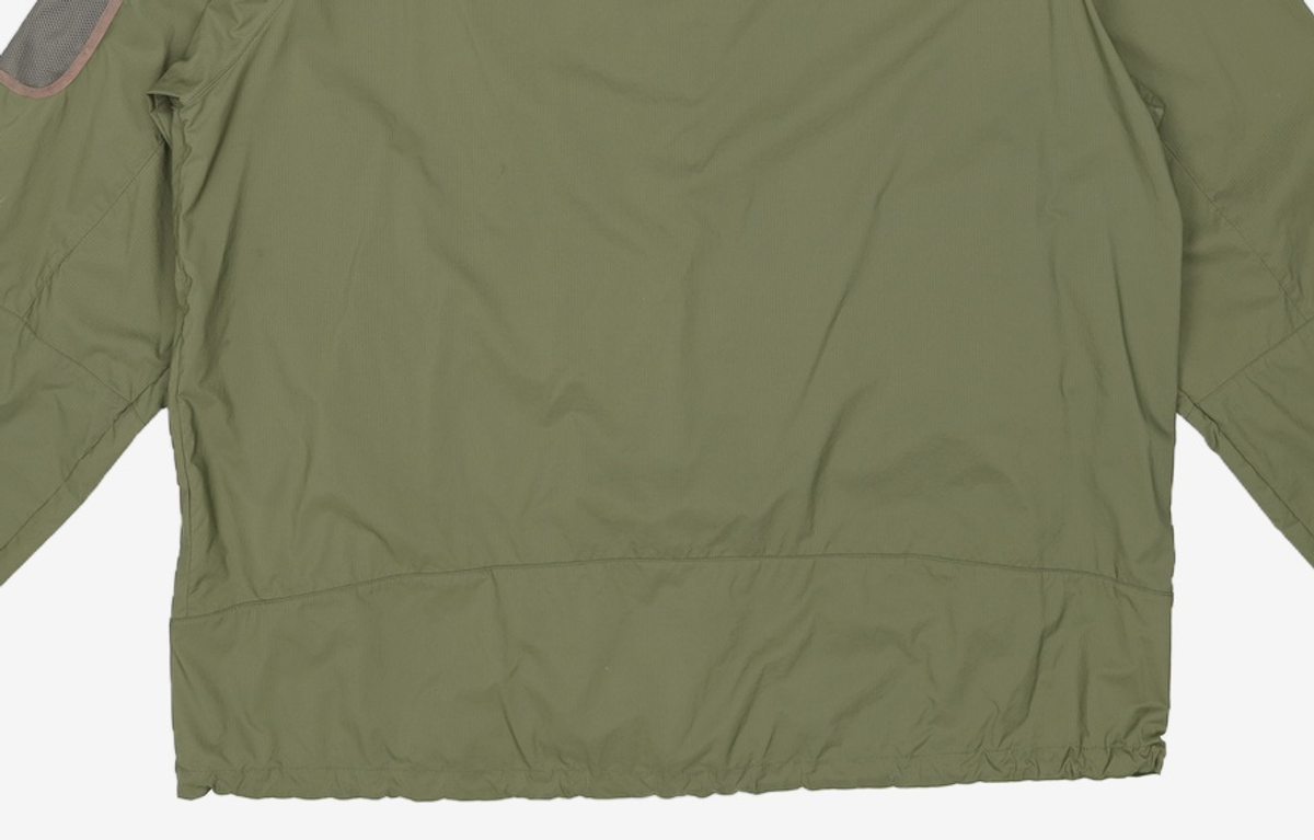디스이즈네버댓(THISISNEVERTHAT) PERTEX® QA Windbreaker Olive Green XL