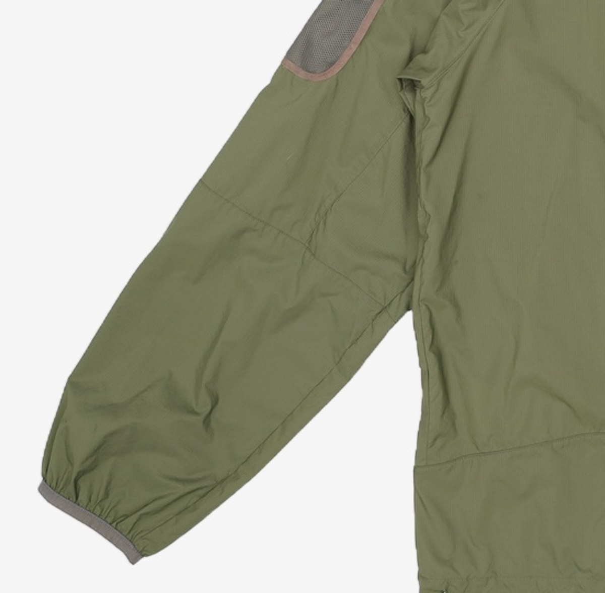 디스이즈네버댓(THISISNEVERTHAT) PERTEX® QA Windbreaker Olive Green XL