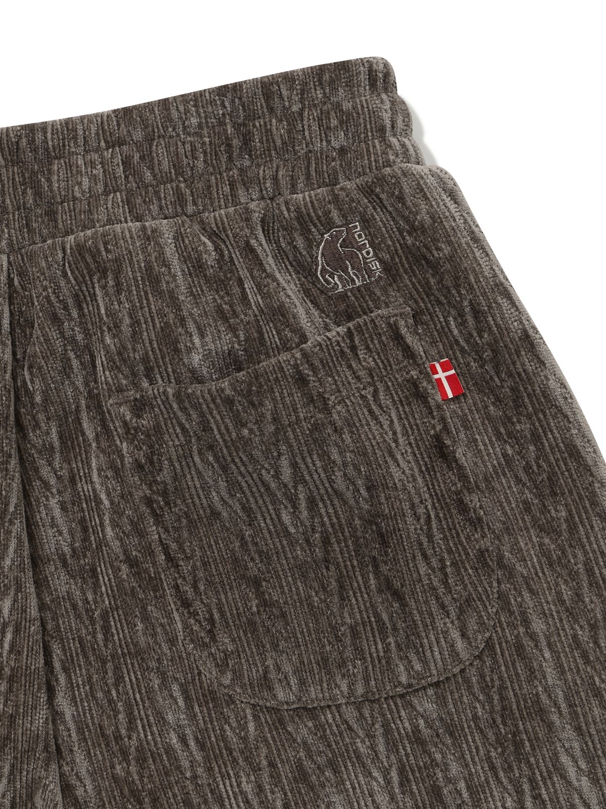 노르디스크(NORDISK) 케이블 자가드 트레이닝 스트레이트 팬츠 - W_Dark Brown_OWW26336E8