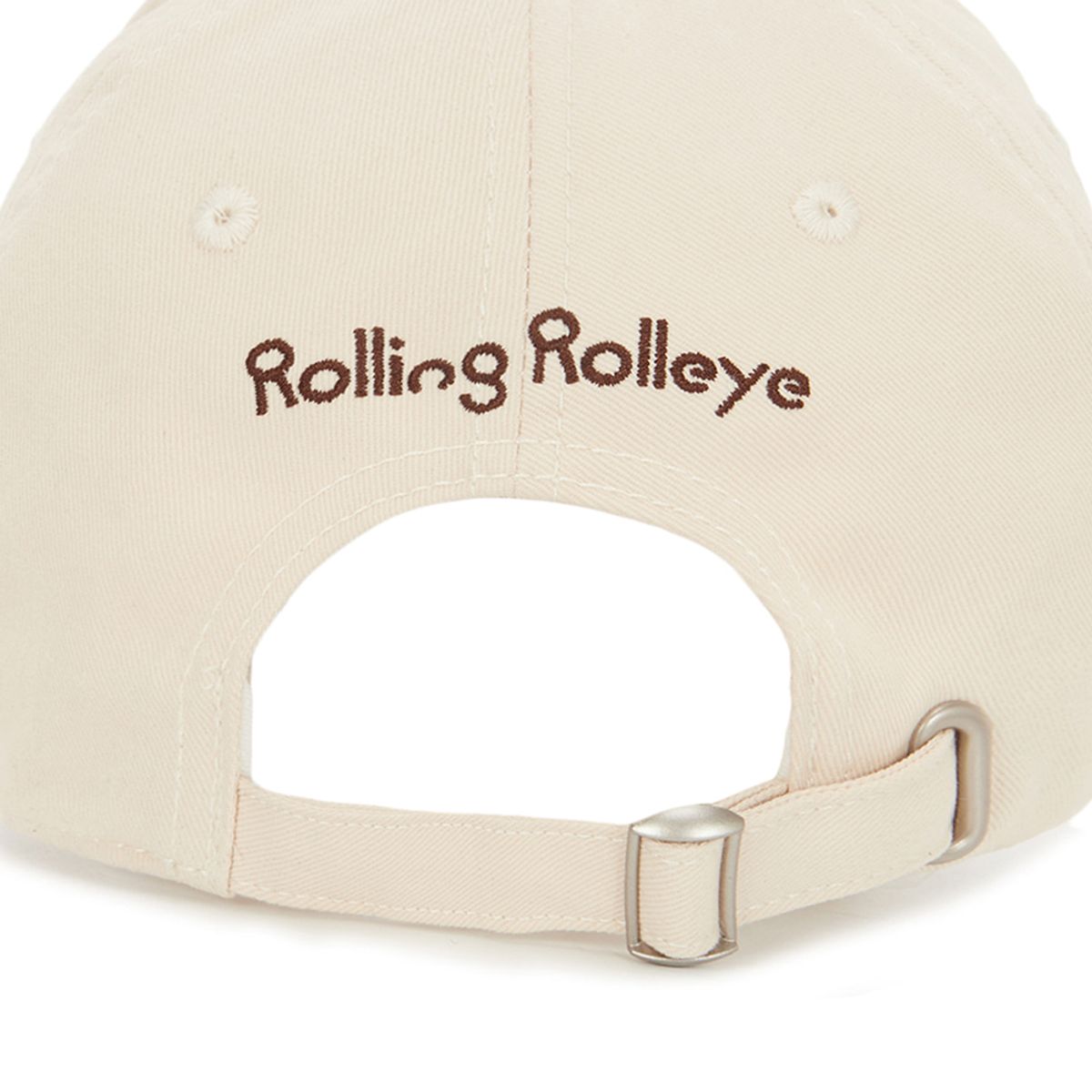롤링롤라이(ROLLINGROLLEYE) 롤롤 파인 코튼 베이지 볼캡