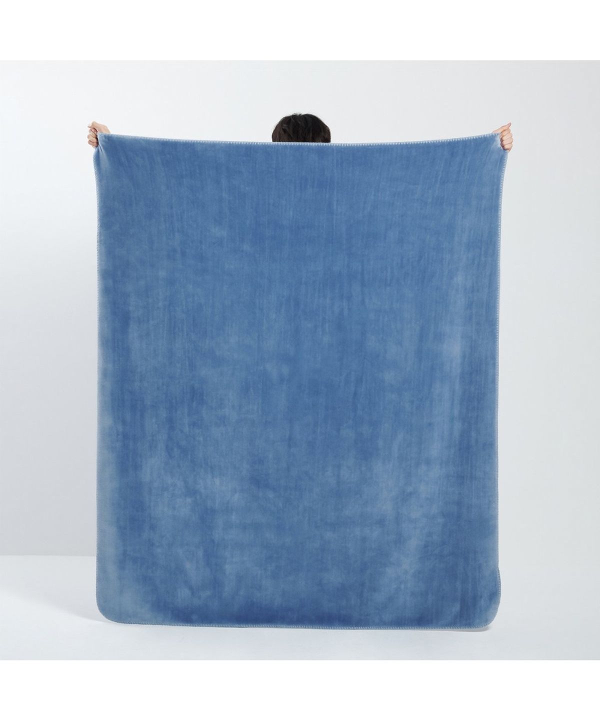 자주(JAJU) 밍크 플리스 고중량 블랭킷 140x170cm 블루
