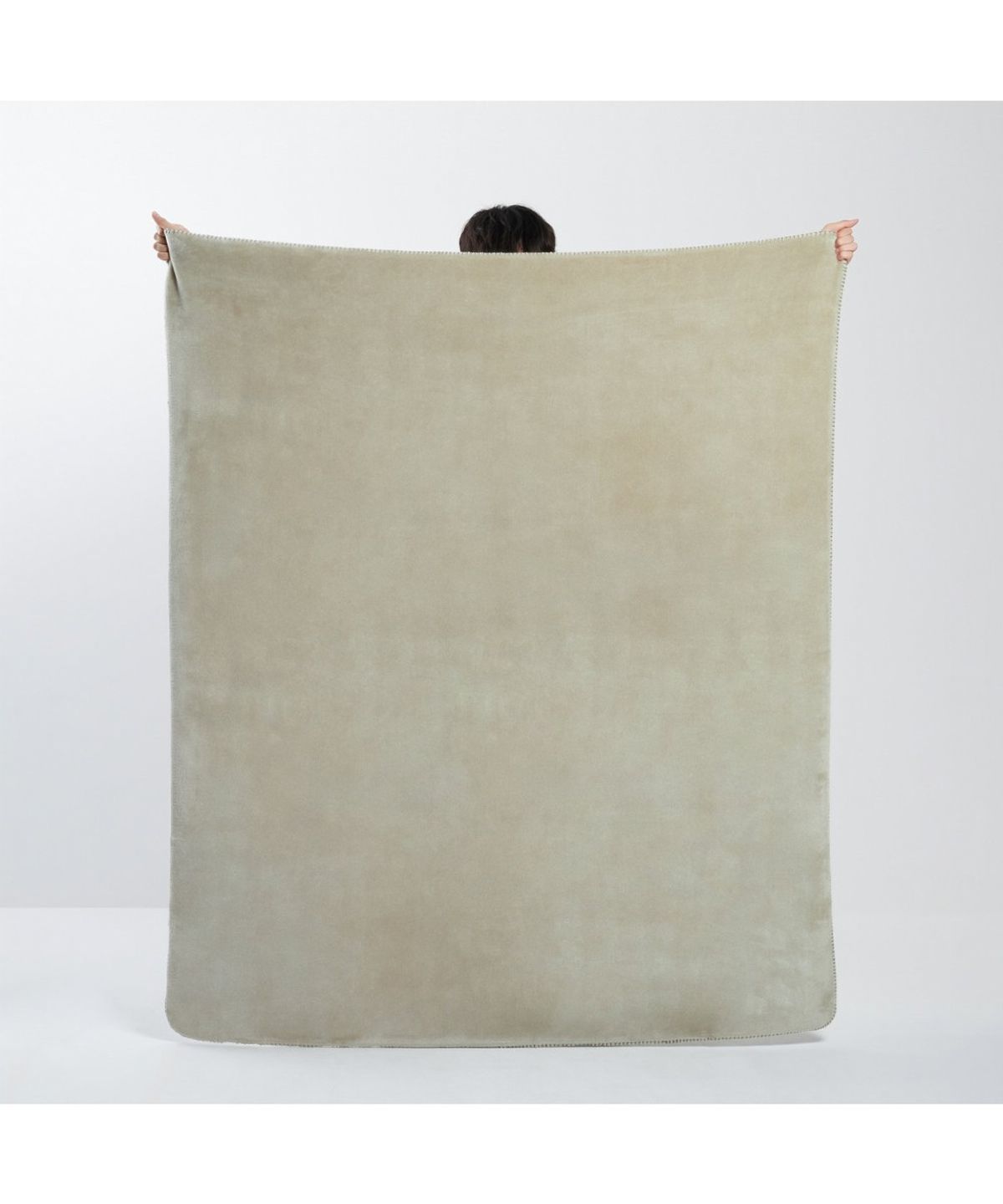 자주(JAJU) 밍크 플리스 고중량 블랭킷 140x170cm 웜그레이