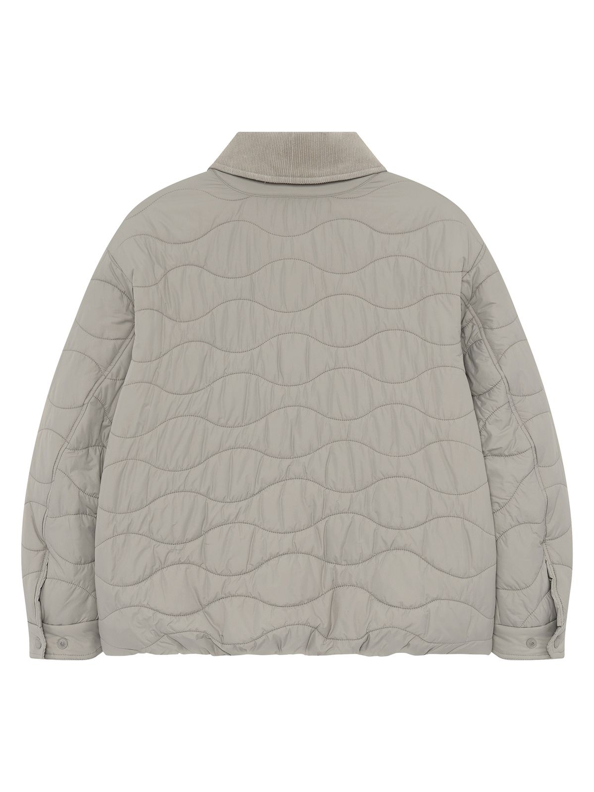 노르디스크(NORDISK) 트리니티 퀼팅 자켓 SHORT (3WAY) - W_Light Grey_OWW26116C2