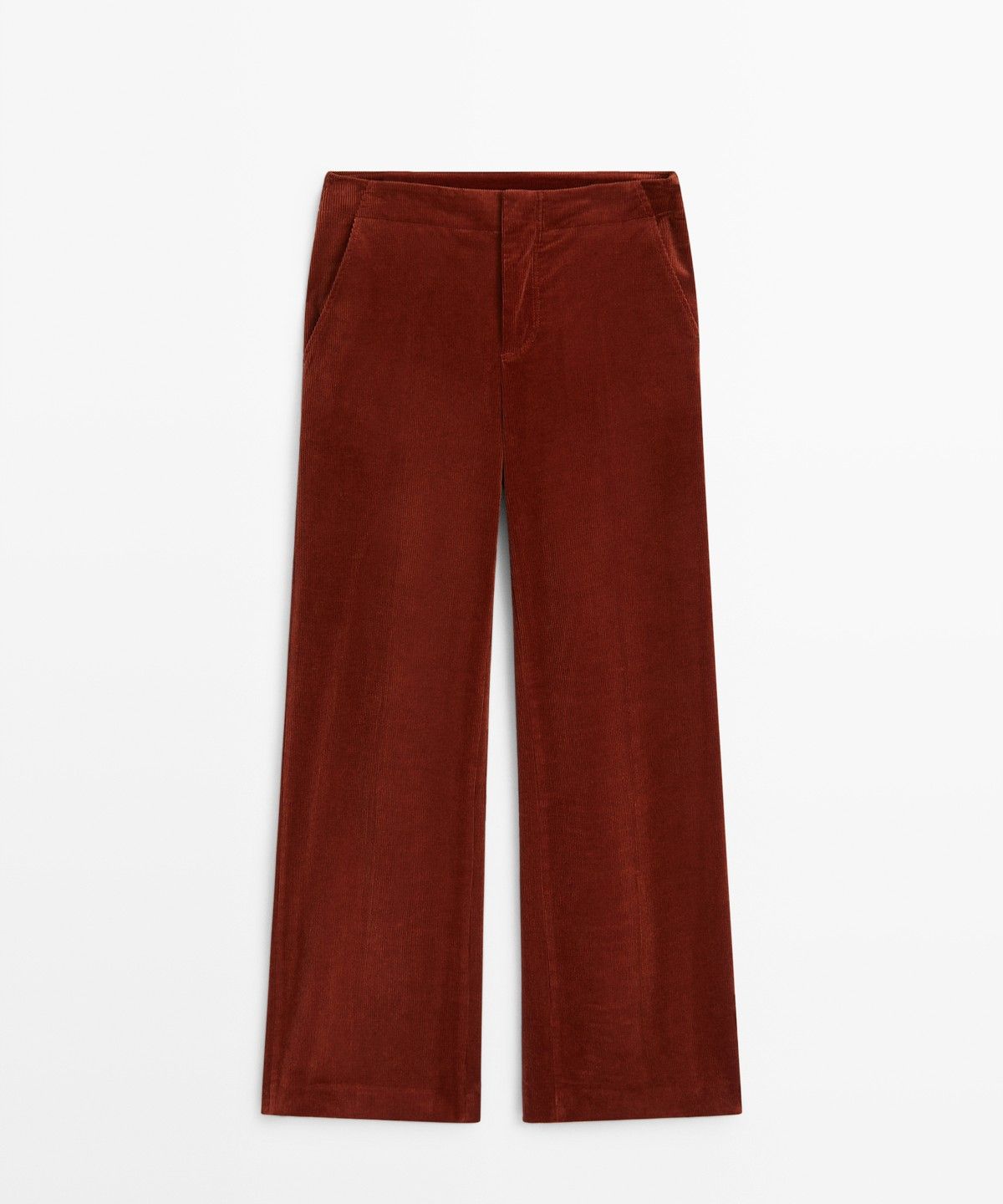 마시모두띠(MASSIMO DUTTI) 코듀로이 팔라초 팬츠