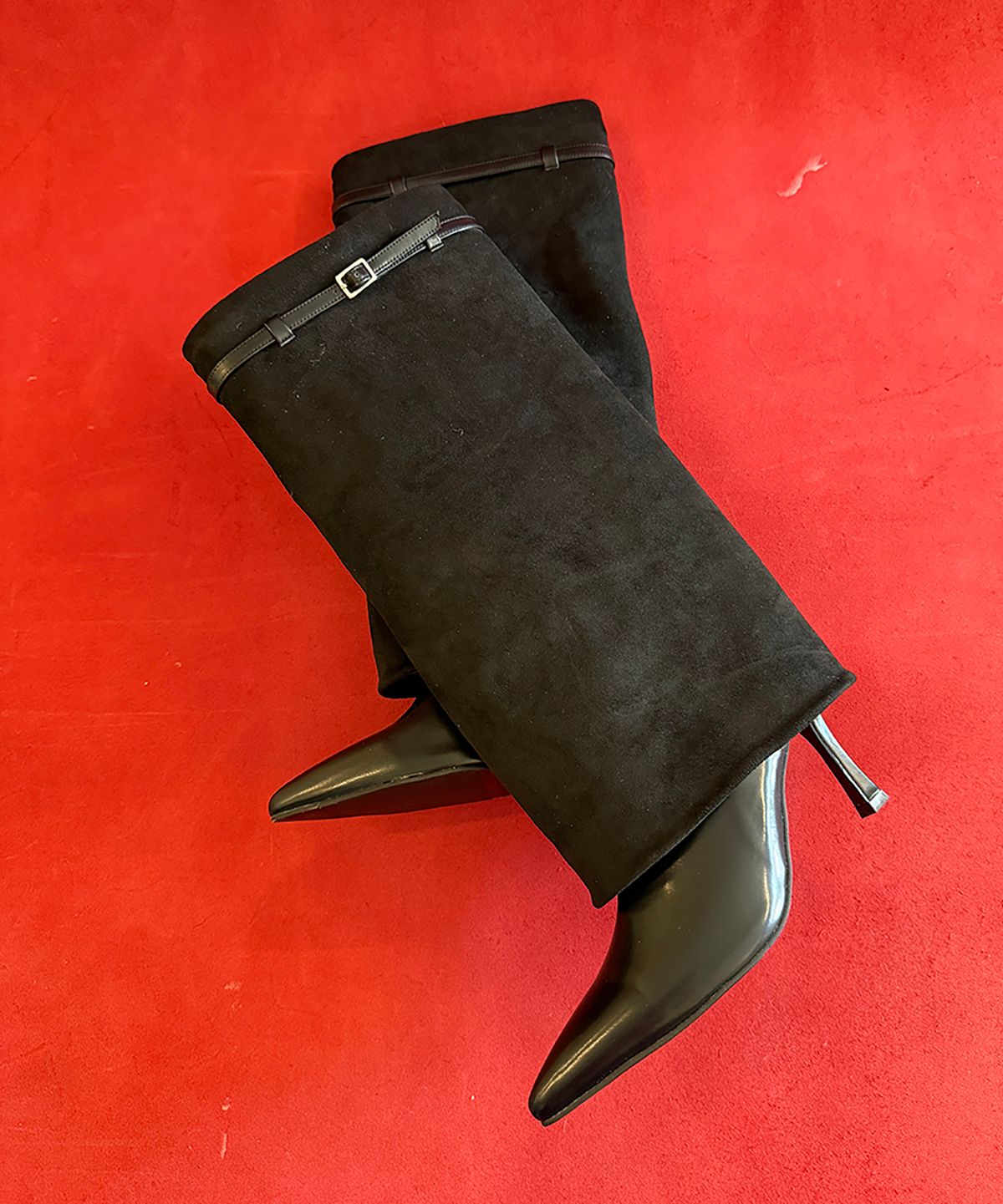메티에(METIER) me023 sleek tall belt long boots 슬릭 벨트 롱부츠 8cm