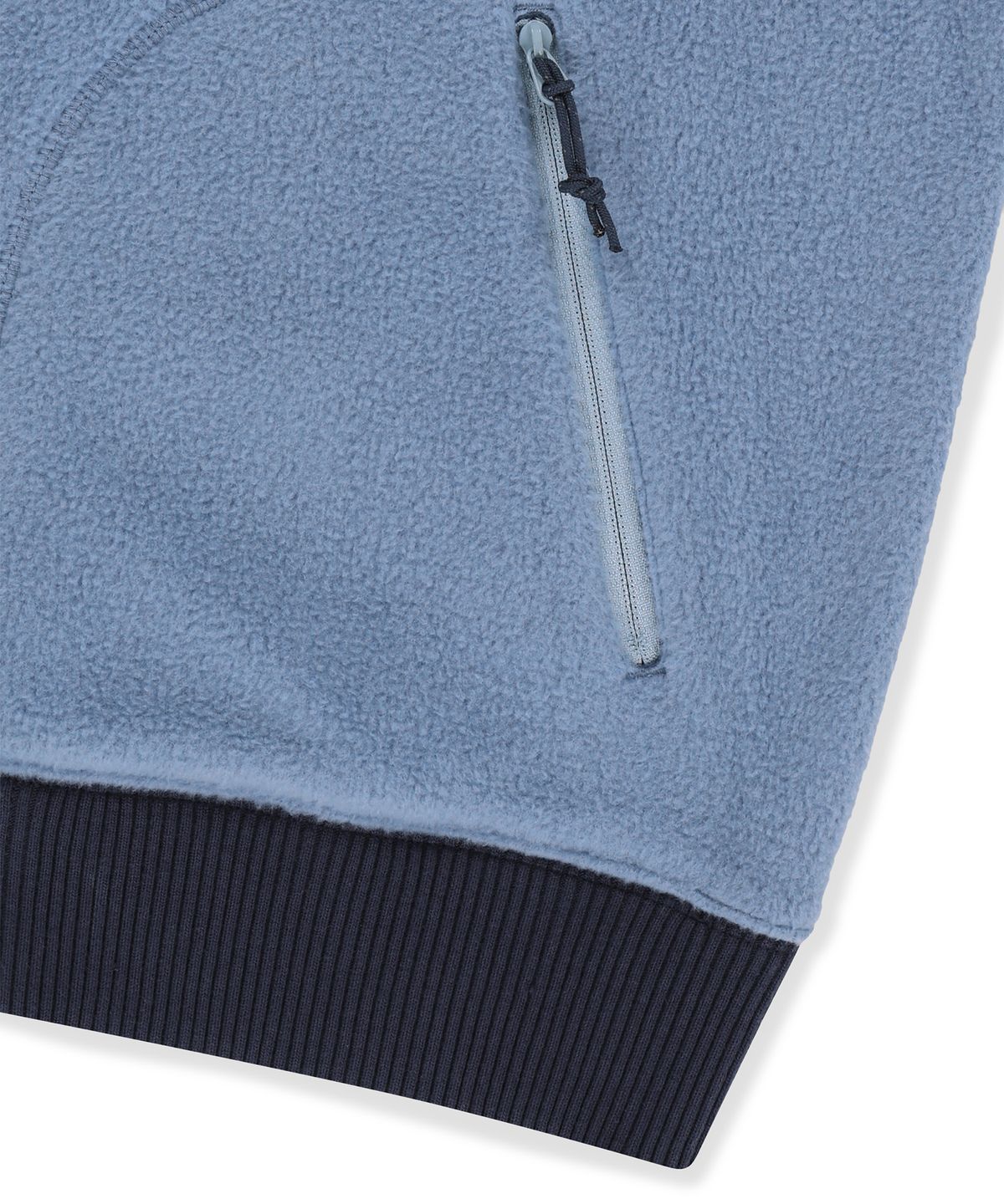 썬러브투어(SUNLOVETOUR) Daybreak Fleece Zip Up Hoodie Blue