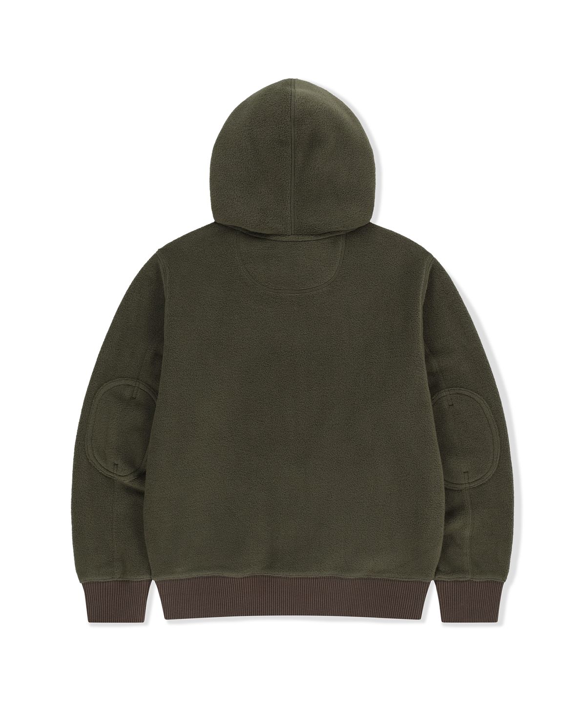 썬러브투어(SUNLOVETOUR) Daybreak Fleece Zip Up Hoodie Dark Olive