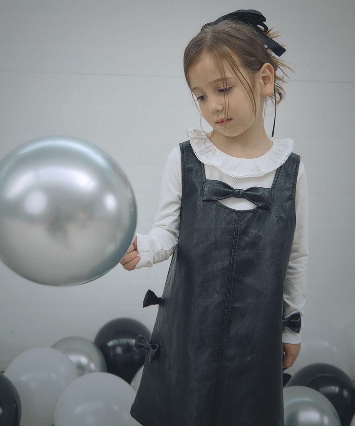 로아앤제인(ROANJANE) 파니 원피스+듀엘 프릴 티셔츠 SET