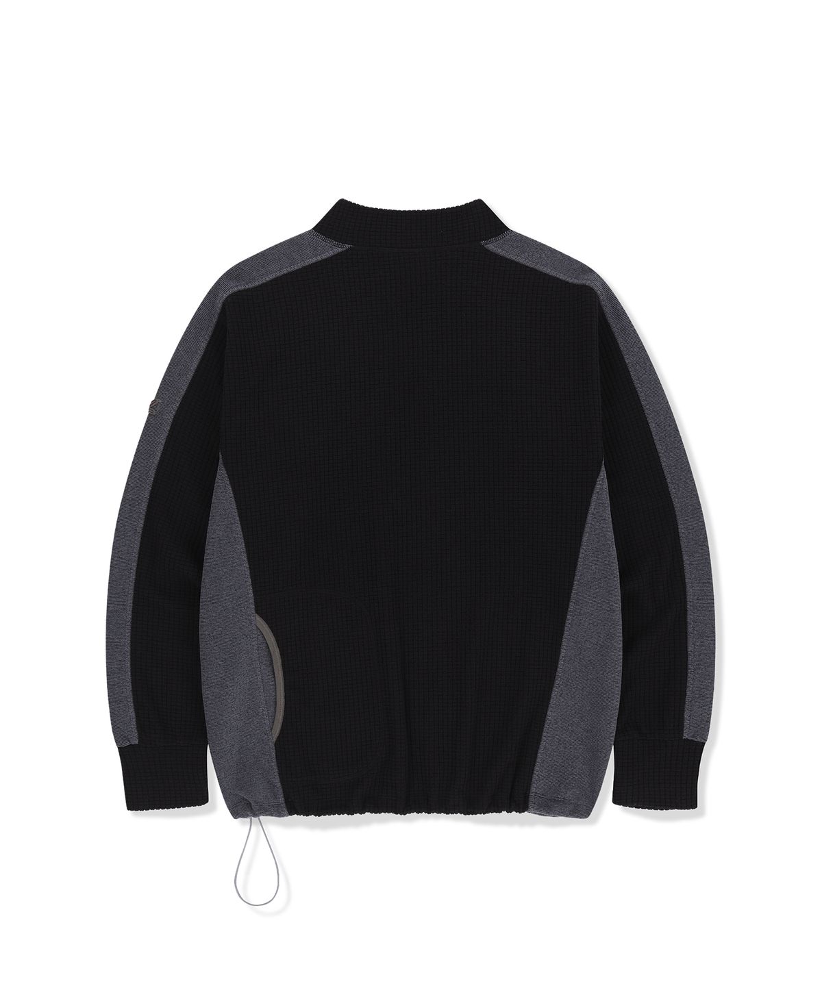 썬러브투어(SUNLOVETOUR) Grid Fleece Pullover Black