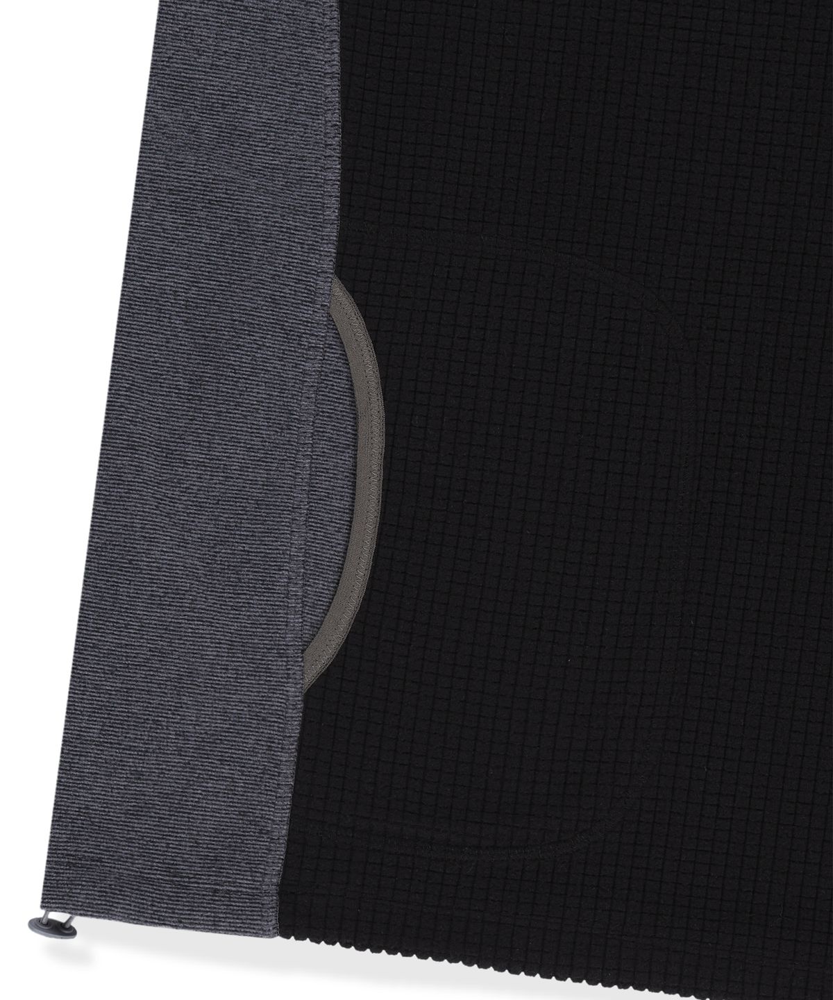썬러브투어(SUNLOVETOUR) Grid Fleece Pullover Black