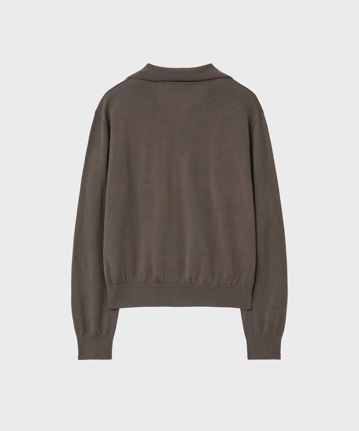 노이어 포 우먼(NOIRER FOR WOMAN) 울 카라 폴로 니트 (2 color)