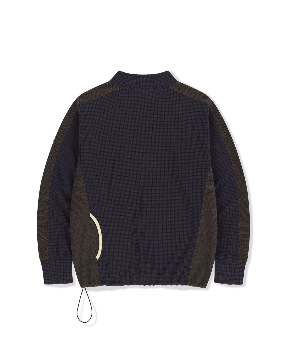 썬러브투어(SUNLOVETOUR) Grid Fleece Pullover Navy