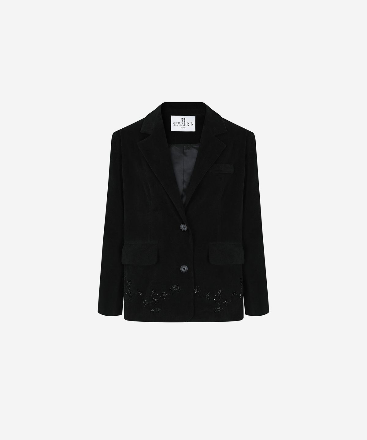뉴얼린(NEWALRIN) Flower Beaded Classic Jacket