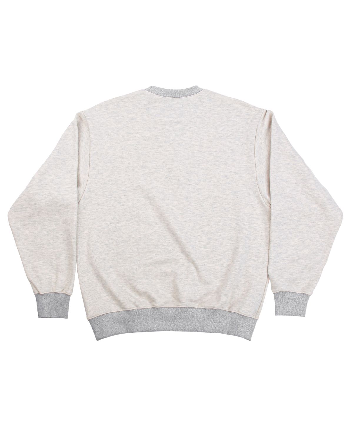 세러데이 레저 클럽(SATURDAY LEISURE CLUB) Saturday Classic Car Club Logo Leisure Sweatshirt(Unisex) - Oatmeal & Grey