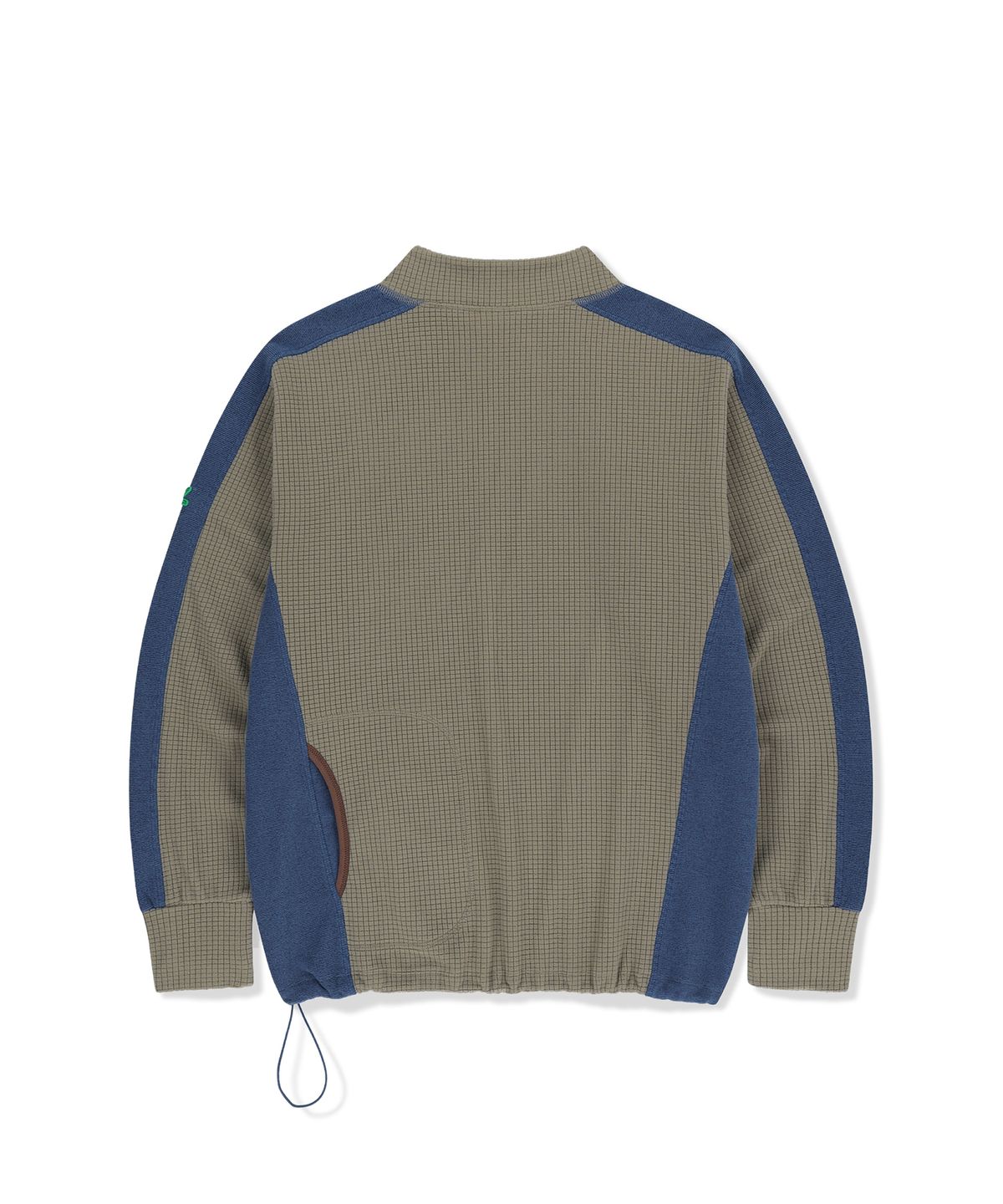 썬러브투어(SUNLOVETOUR) Grid Fleece Pullover Grey