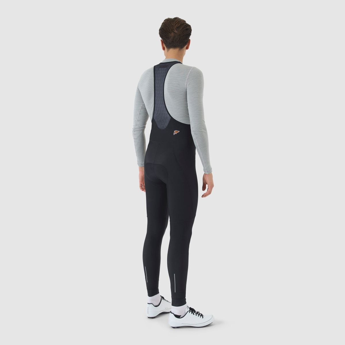 카페 드 사이클리스트(CAFE DU CYCLISTE) 마리 클래식 기모 빕 타이즈 블랙 남성