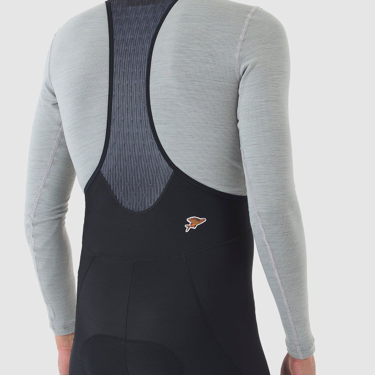 카페 드 사이클리스트(CAFE DU CYCLISTE) 마리 클래식 기모 빕 타이즈 블랙 남성