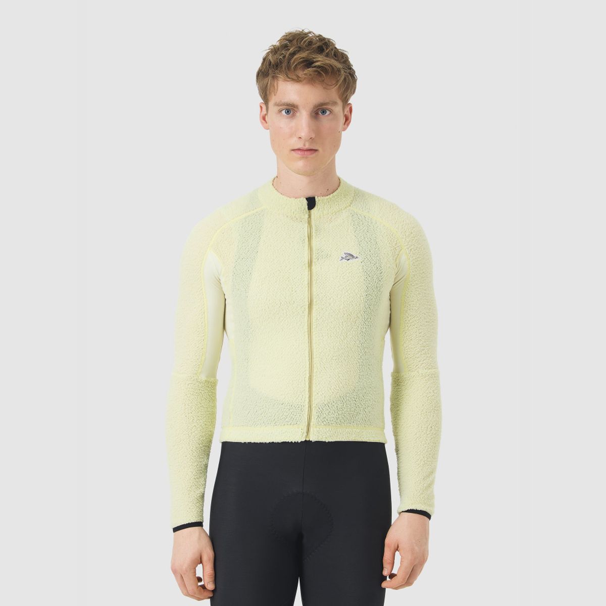 카페 드 사이클리스트(CAFE DU CYCLISTE) 이바나 아웃랜드 긴팔 져지 헤이 그린 남성