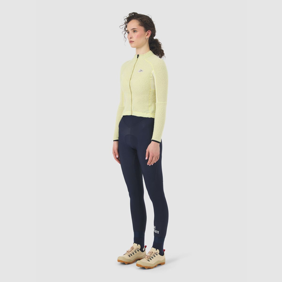 카페 드 사이클리스트(CAFE DU CYCLISTE) 이바나 아웃랜드 긴팔 져지 헤이 그린 여성