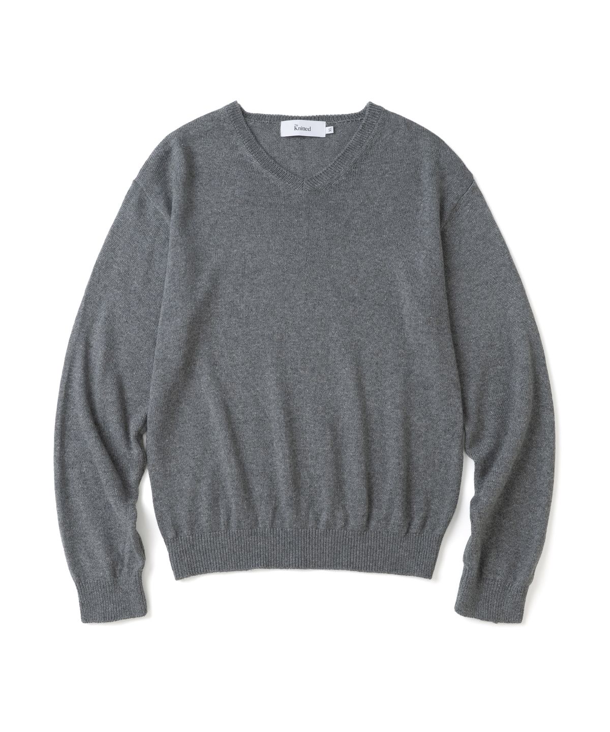 니티드(KNITTED) (UNISEX) 이지 울 블랜드 브이넥 니트 ( 3 Color )