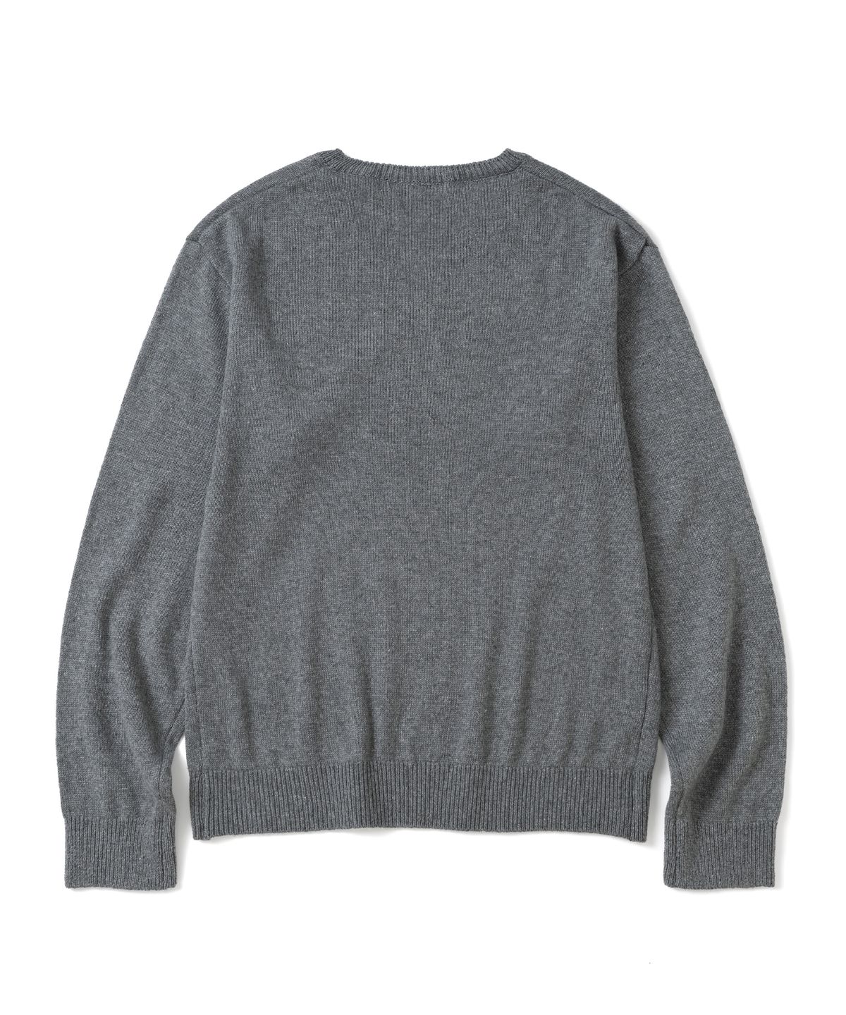 니티드(KNITTED) (UNISEX) 이지 울 블랜드 브이넥 니트 ( 3 Color )