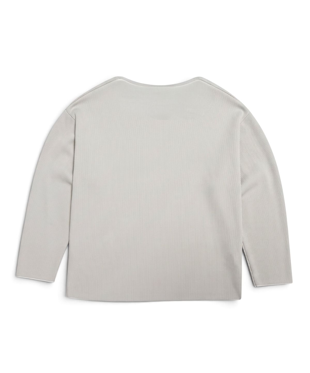 본슬리피(BORN SLIPPY) Crystal Cross Rib V Knit (Ivory)