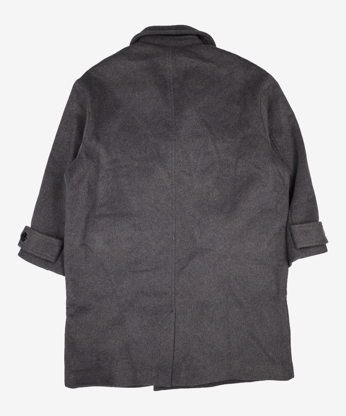 벌스데이수트(BIRTHDAYSUIT) OVERSIZED PEA COAT (CHARCOAL) L