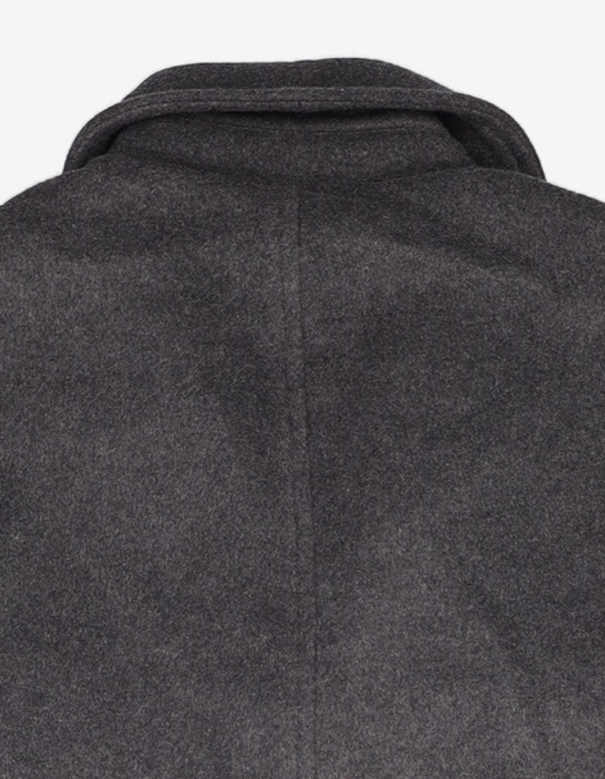 벌스데이수트(BIRTHDAYSUIT) OVERSIZED PEA COAT (CHARCOAL) L