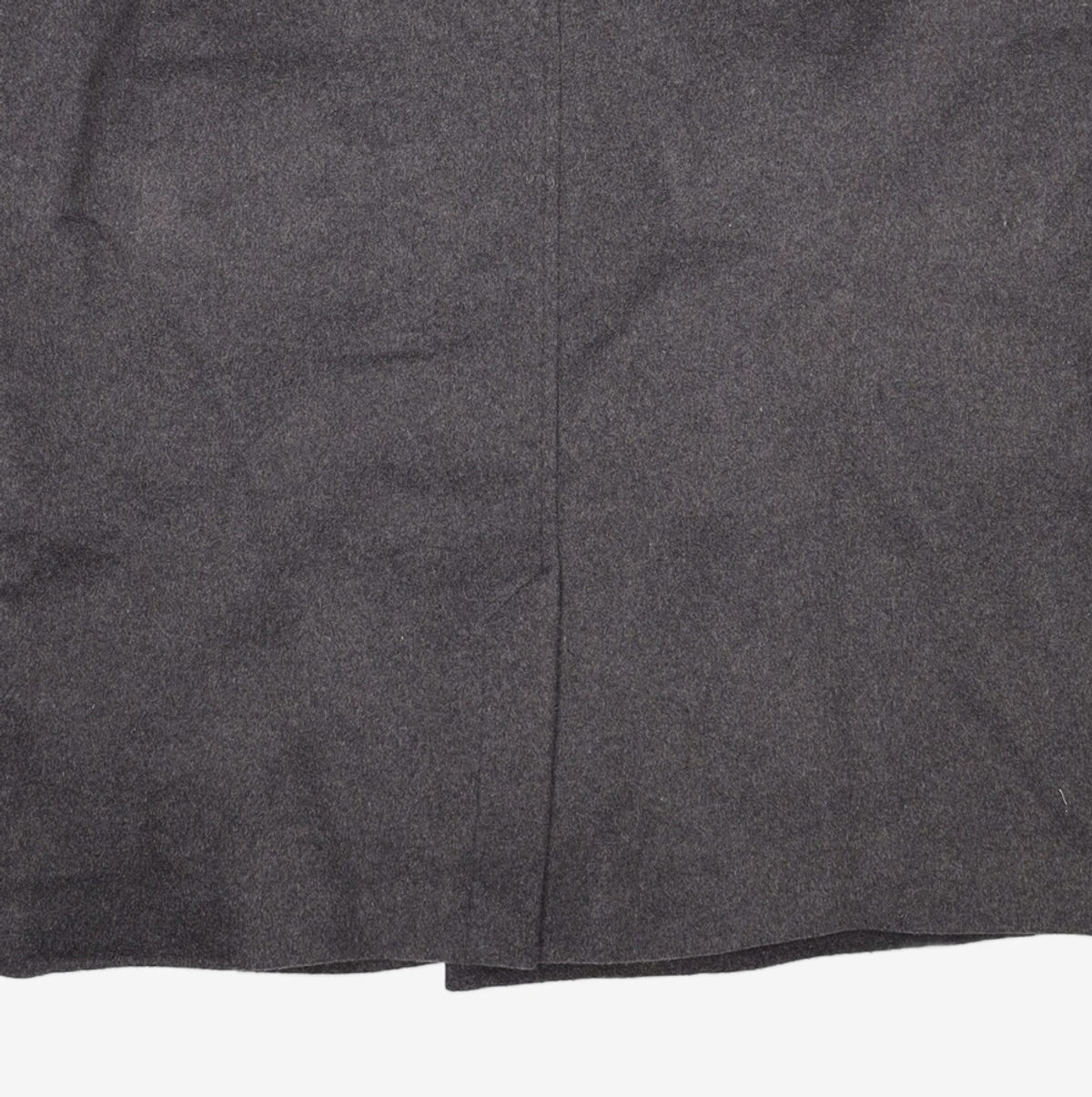 벌스데이수트(BIRTHDAYSUIT) OVERSIZED PEA COAT (CHARCOAL) L